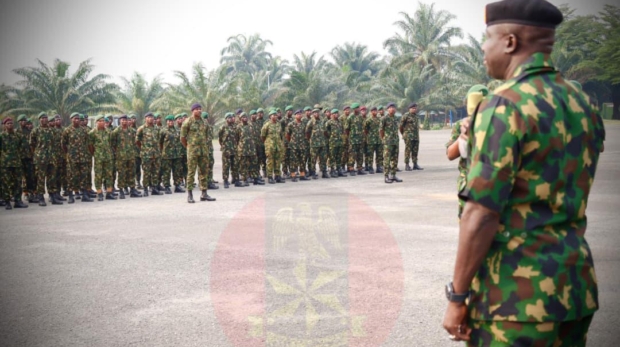 COAS Charges 6 Division Troops To Sustain Security, Boost Oil Production in N’Delta