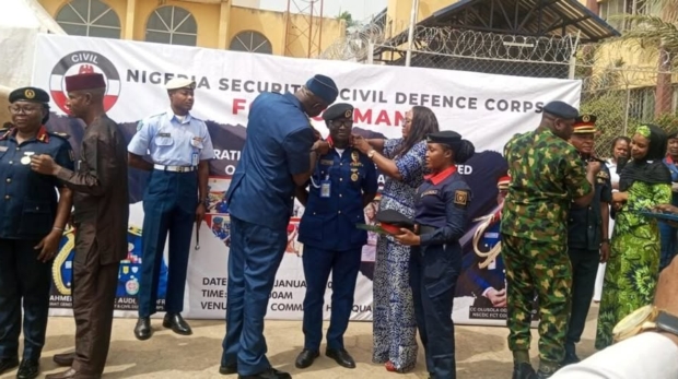 NSCDC Decorates 265 Promoted Officers In Kano